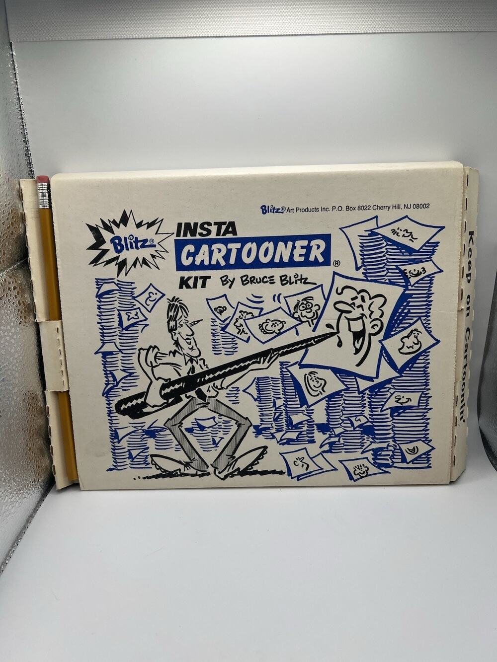 Blitz Cartooning Kit Insta Cartooner by Bruce Blitz 1988
